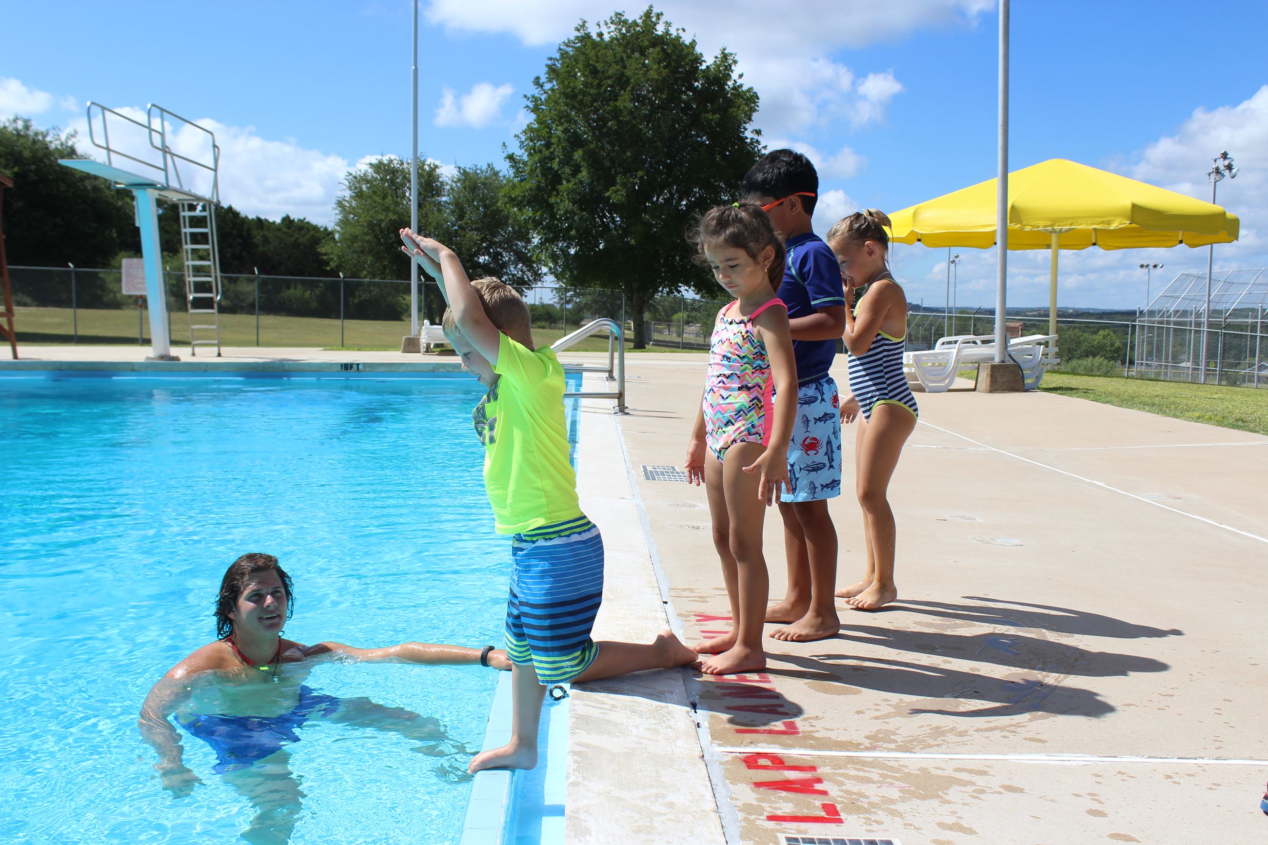 Swin Lessons - Diving