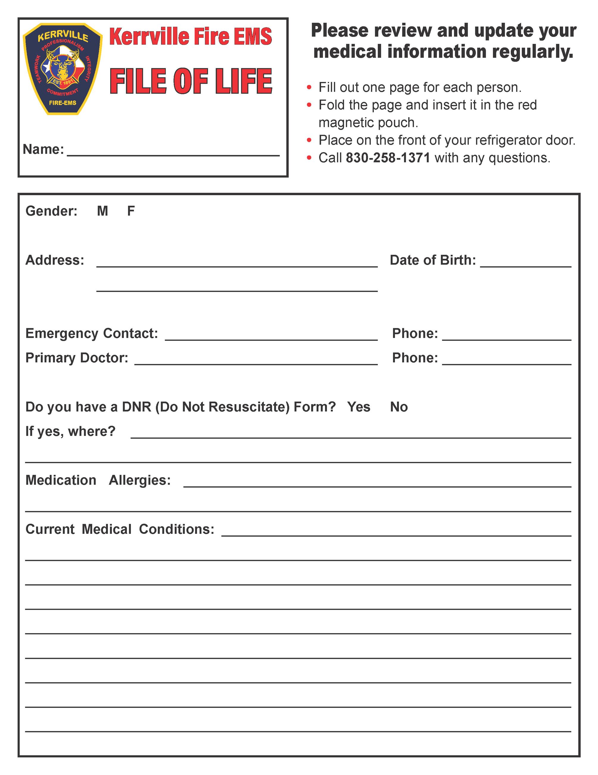 File of Life PDF [2023][QR]