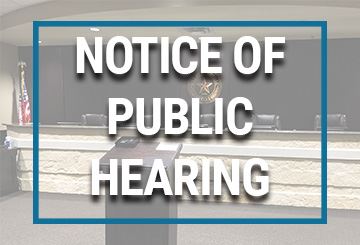 Notice of Public Meeting