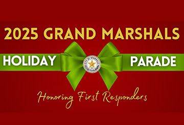 Holiday Lighed Parade Banner 2025